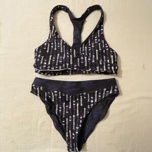 Title Nine Womens Bikini‎ Swimsuit Set Small Top-XS Bottoms Outdoors Active